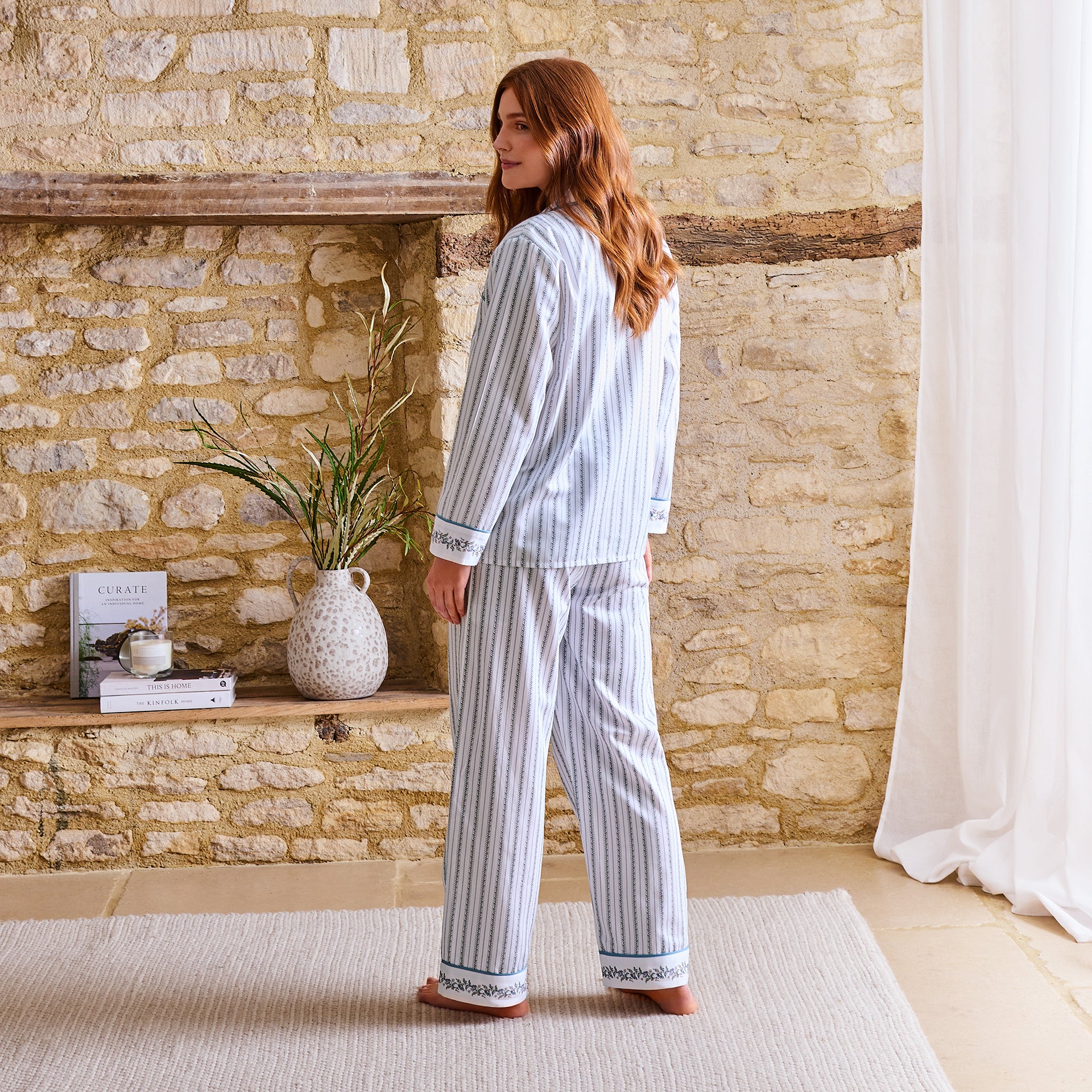 Clara Floral Long PJ's - Image 3