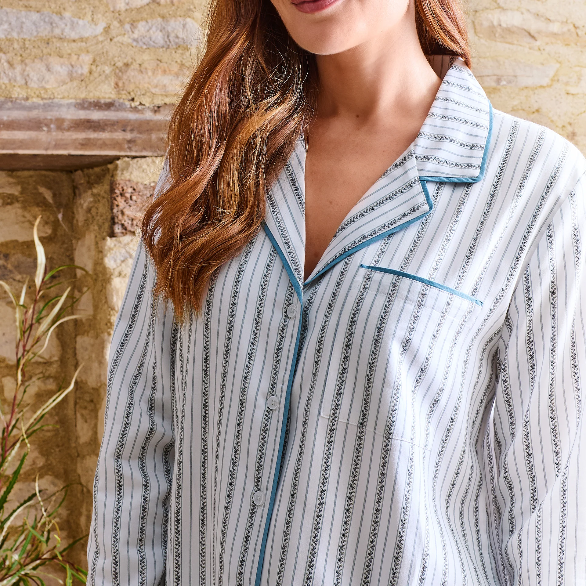 Clara Floral Long PJ's - Image 5