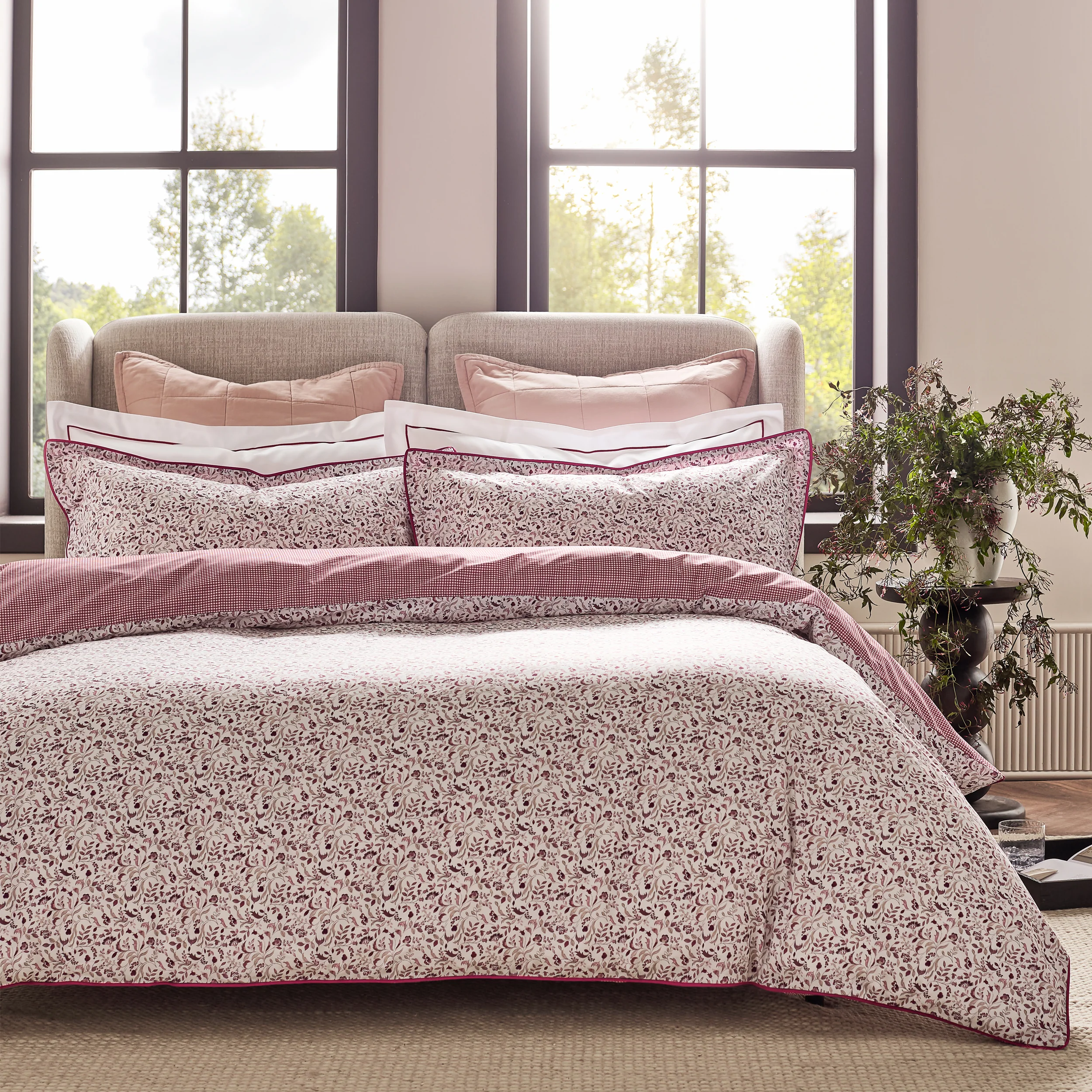 Ditsy Gingham Duvet Set - Image 4