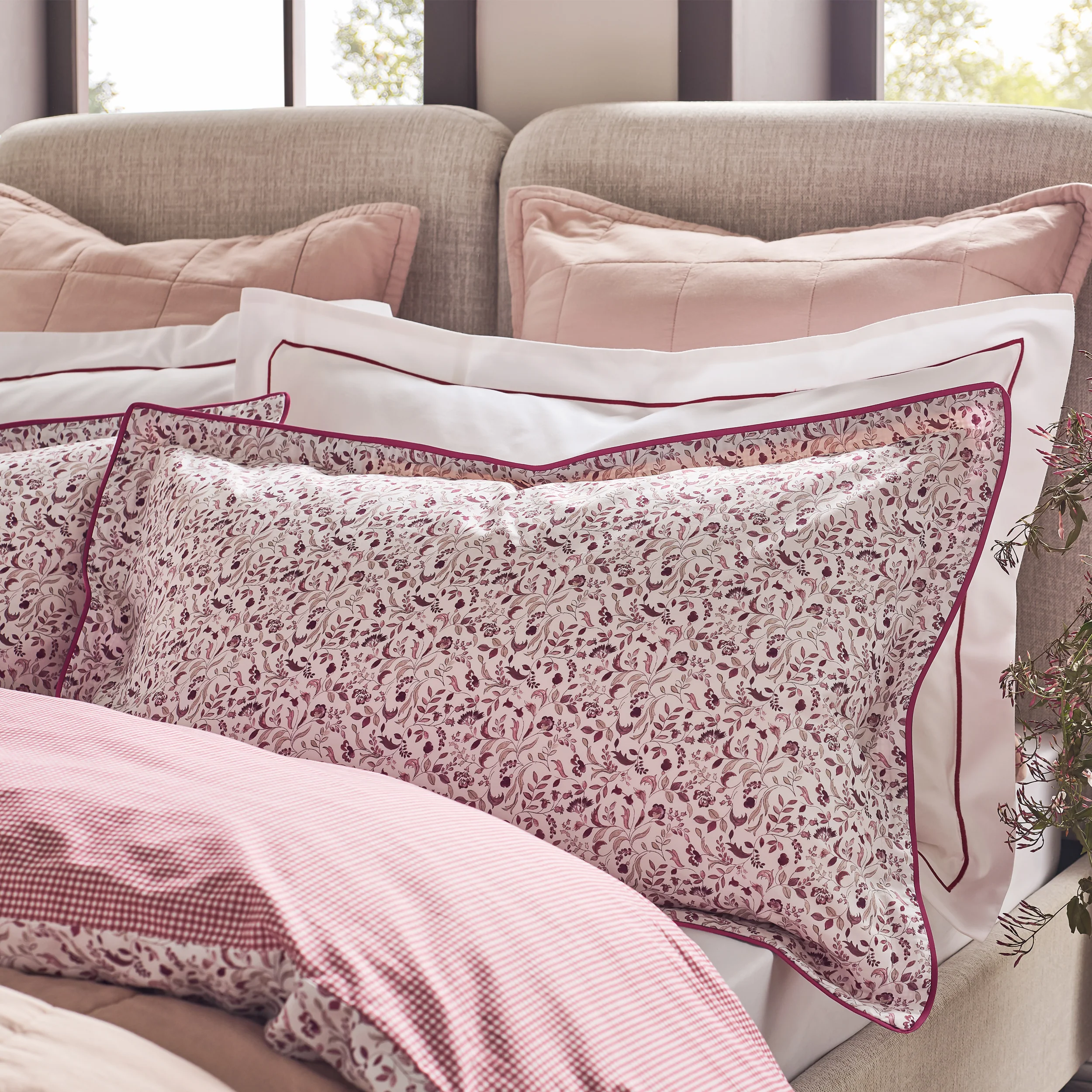 Ditsy Gingham Duvet Set - Image 5