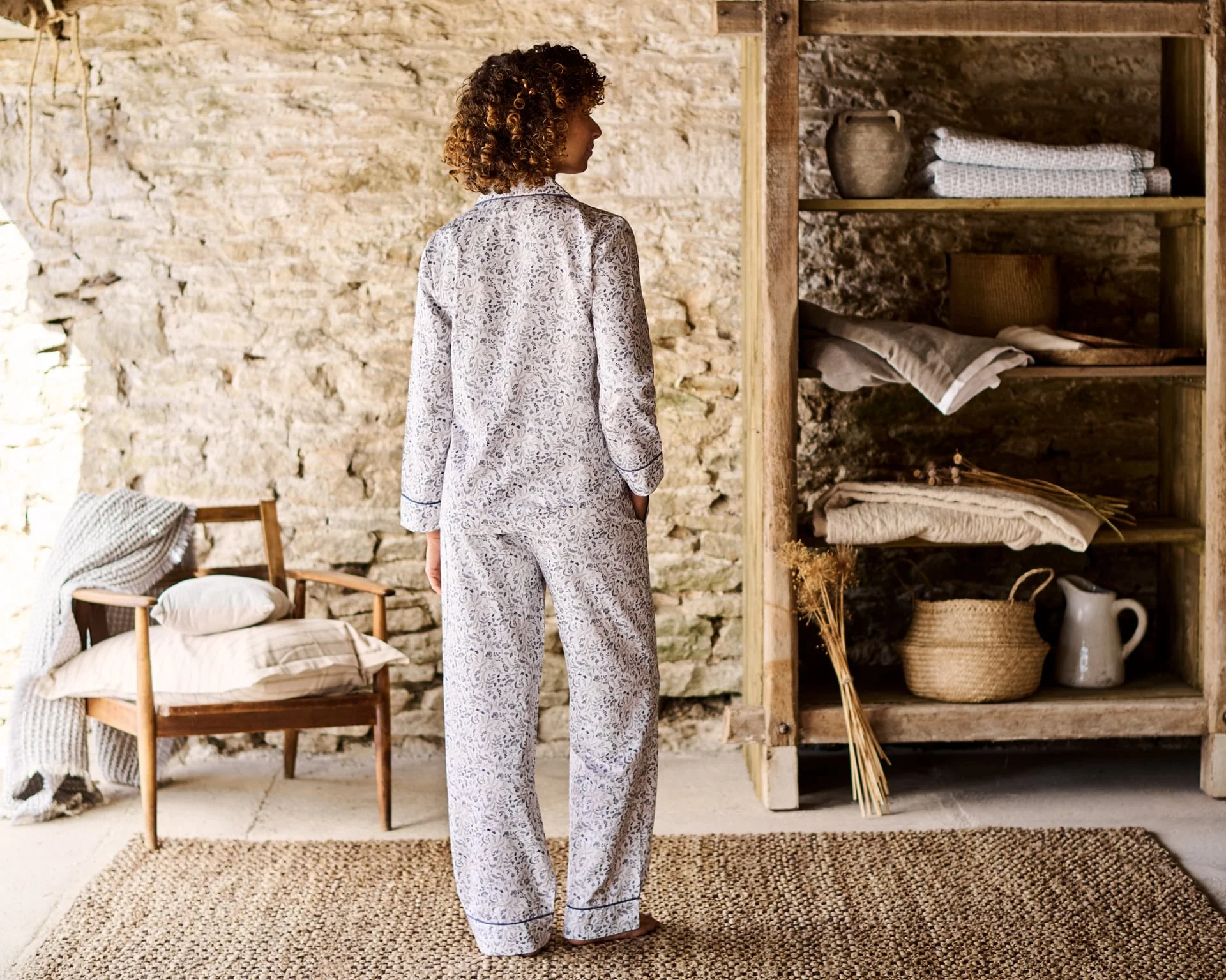Ditsy Gingham Pyjamas - Image 3