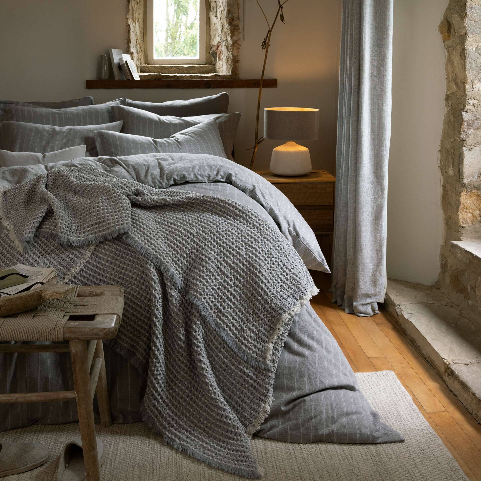 Flannel Stripe Duvet Set - Image 5