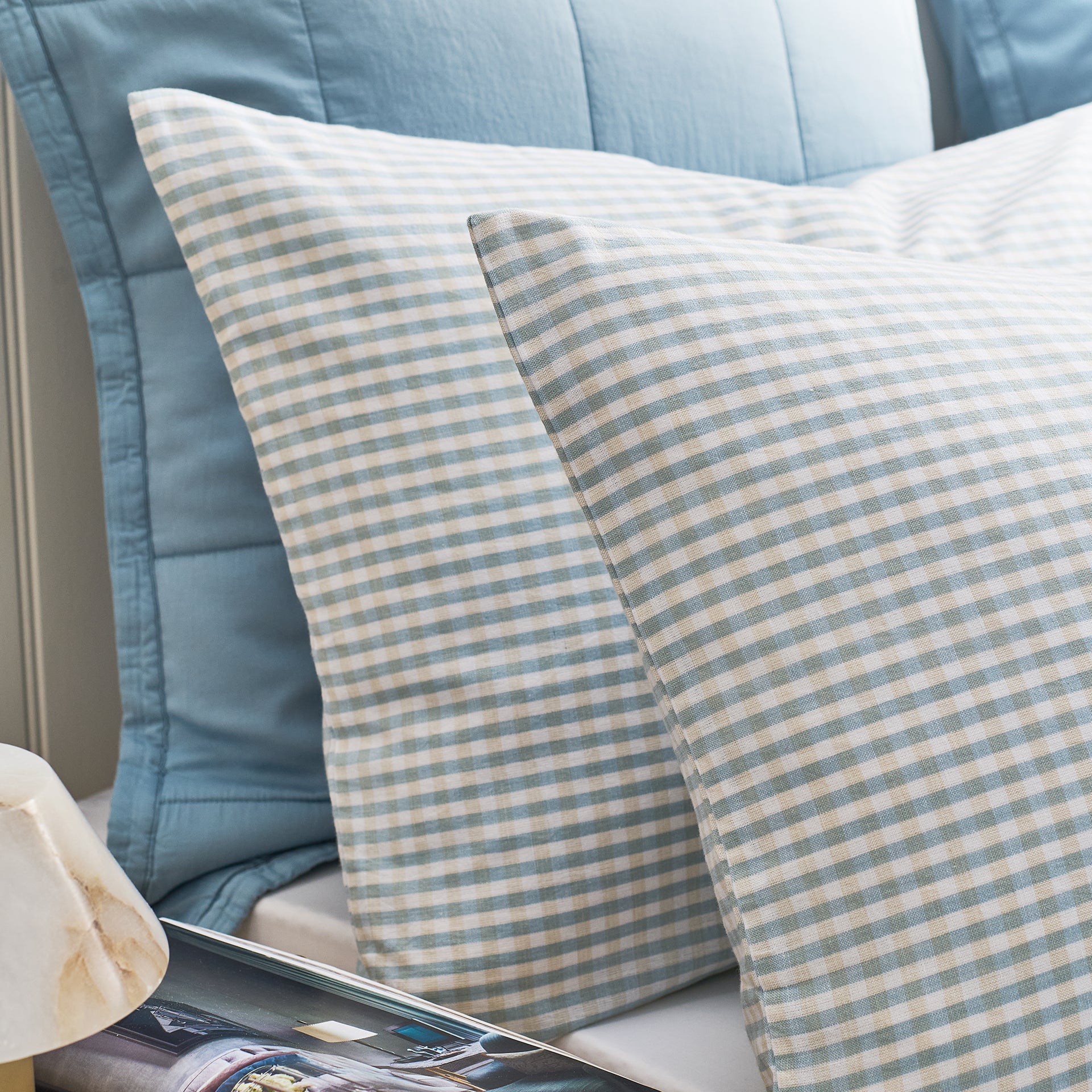 Gingham Yarn Dye Duvet Set - Image 4