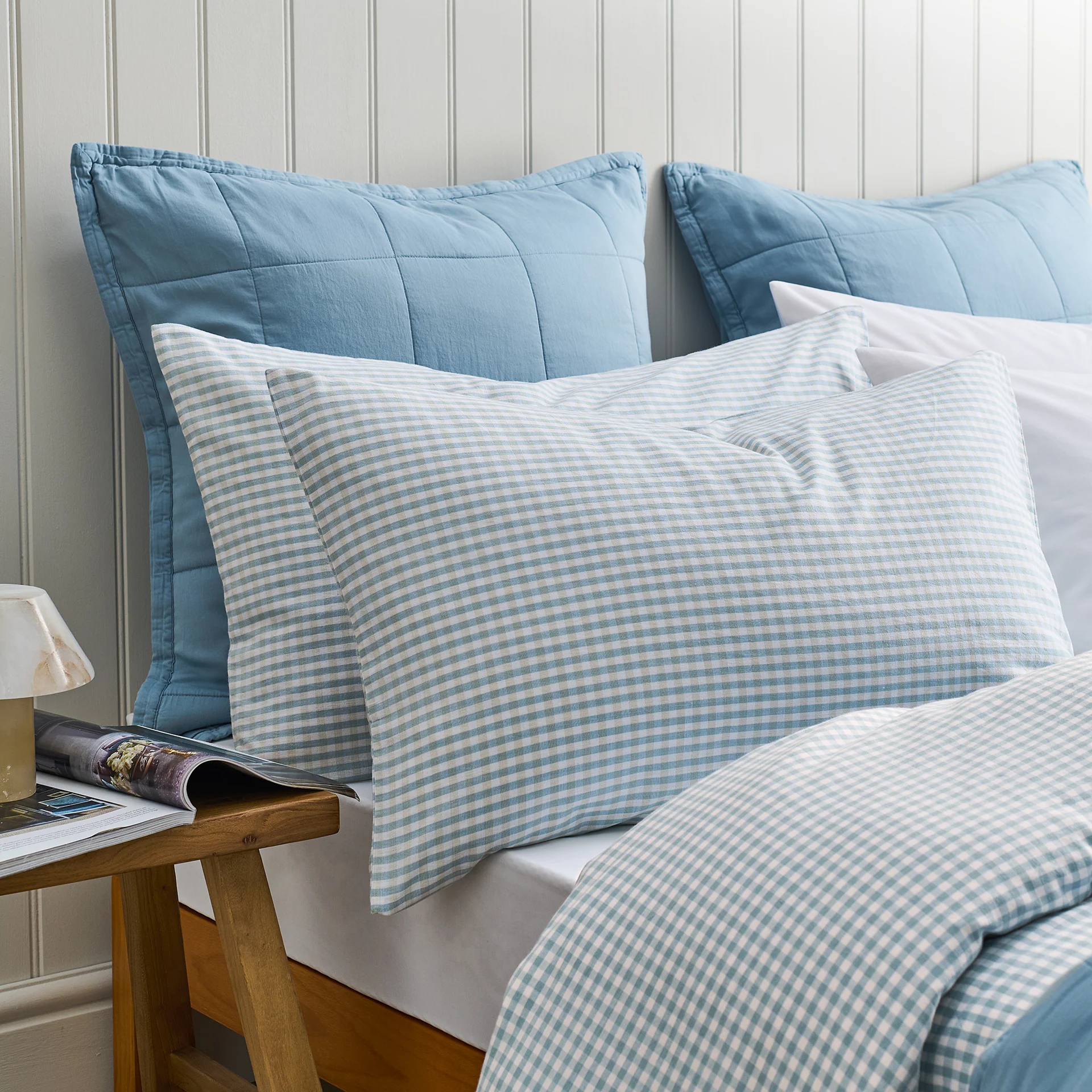 Gingham Yarn Dye Duvet Set - Image 5