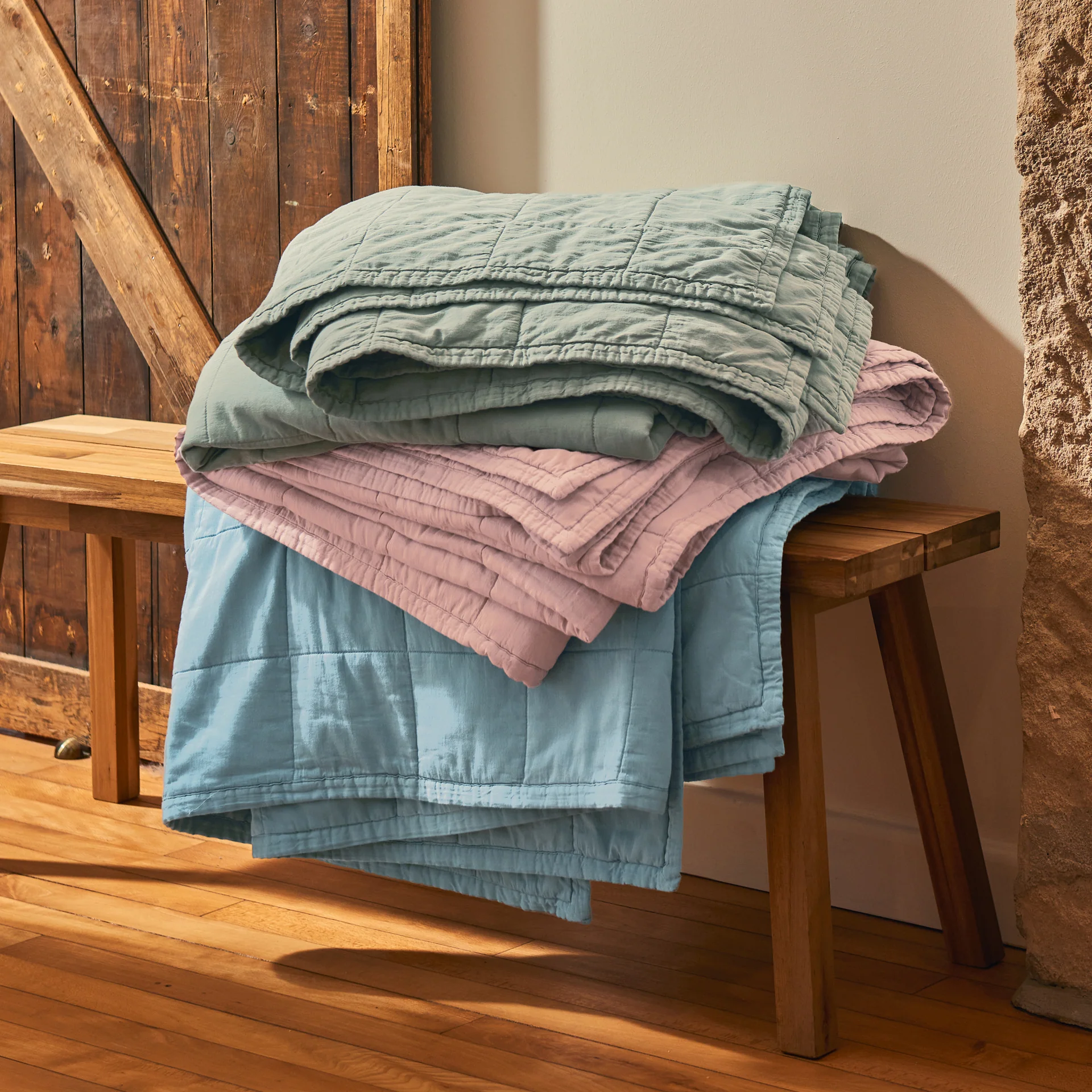 Laundered Cotton Bedspreads - Image 16