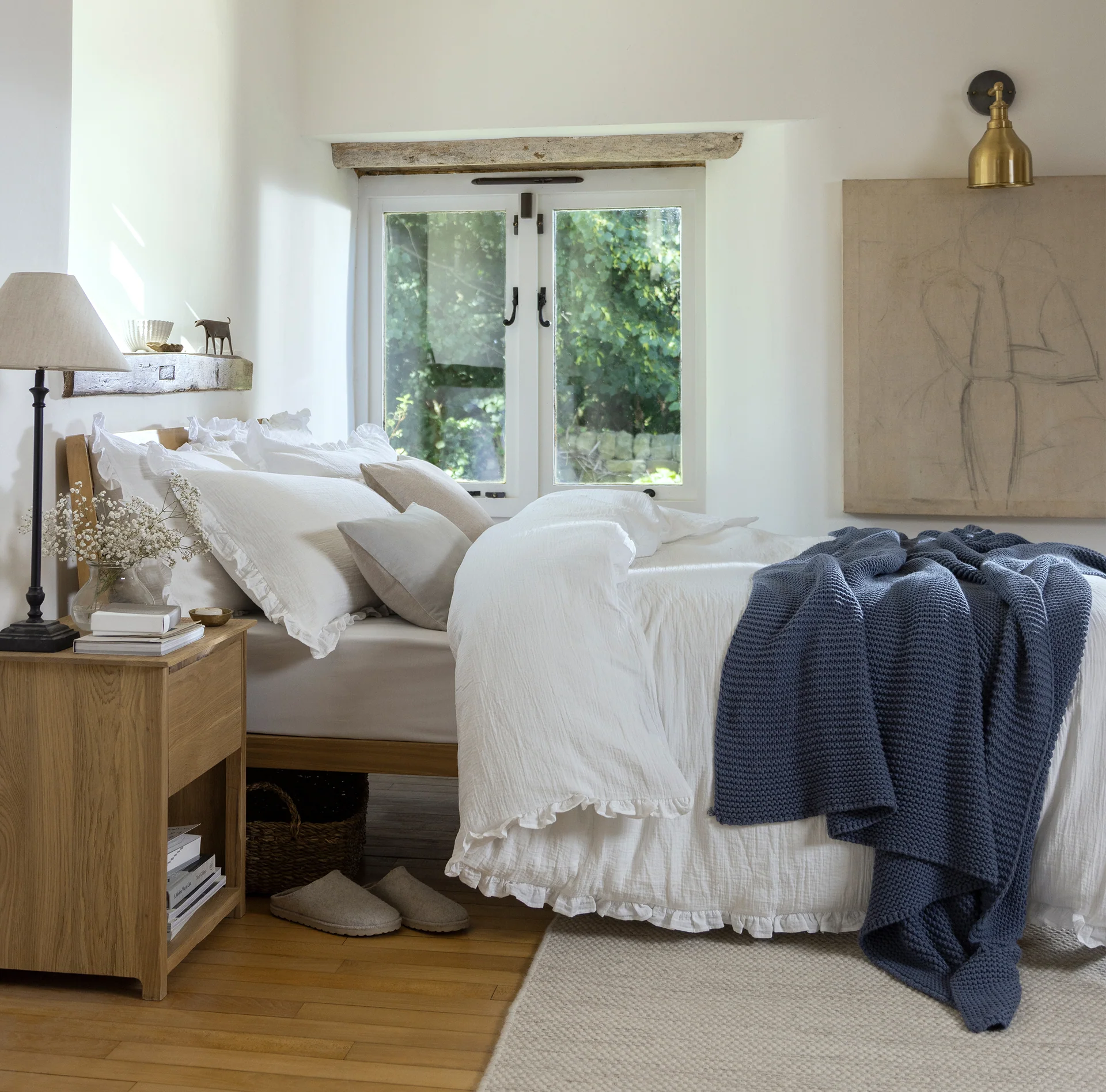 Organic Retreat Ruffle Duvet Set - Image 6