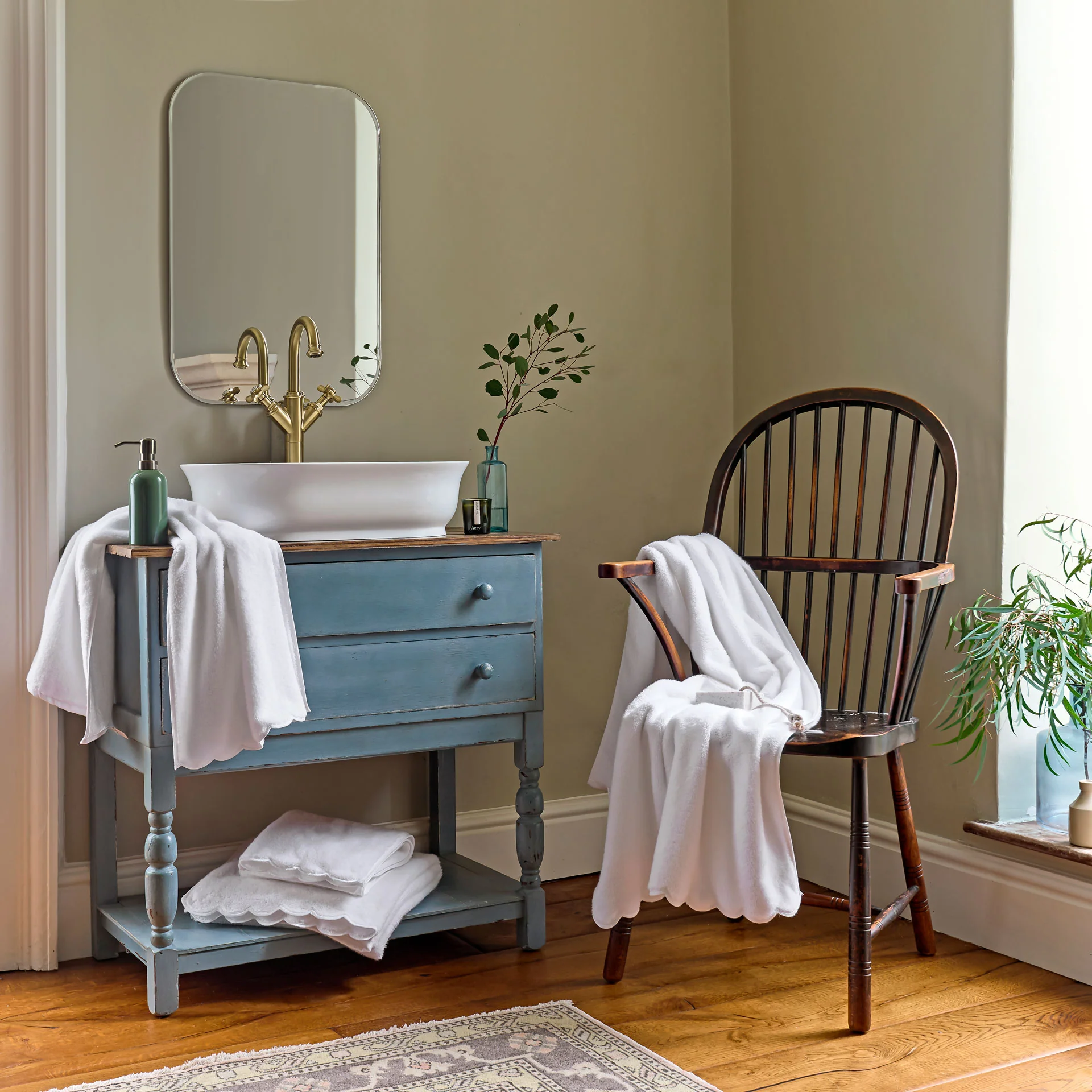Scallop Turkish Cotton Towels - Image 23