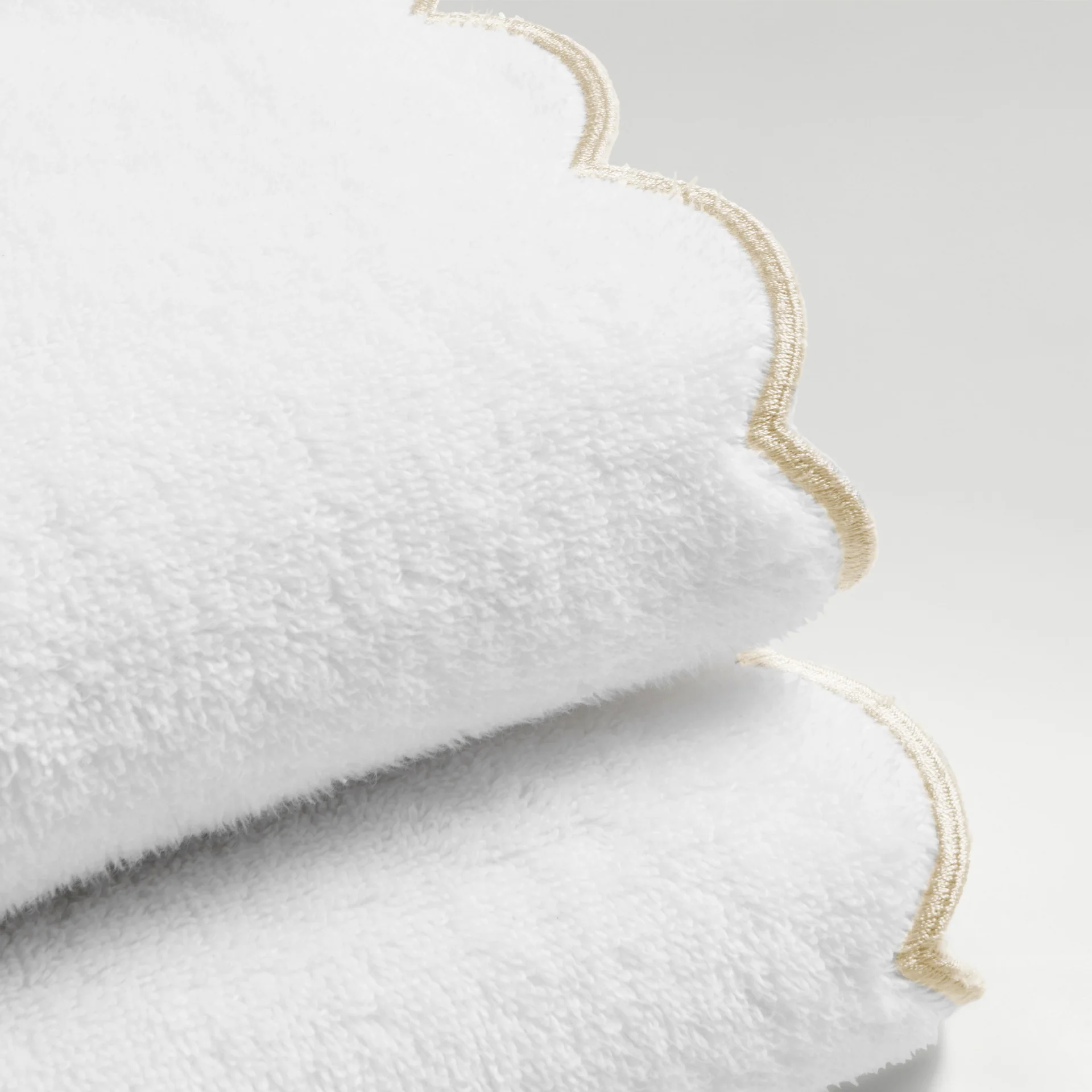 Scallop Turkish Cotton Towels - Image 4