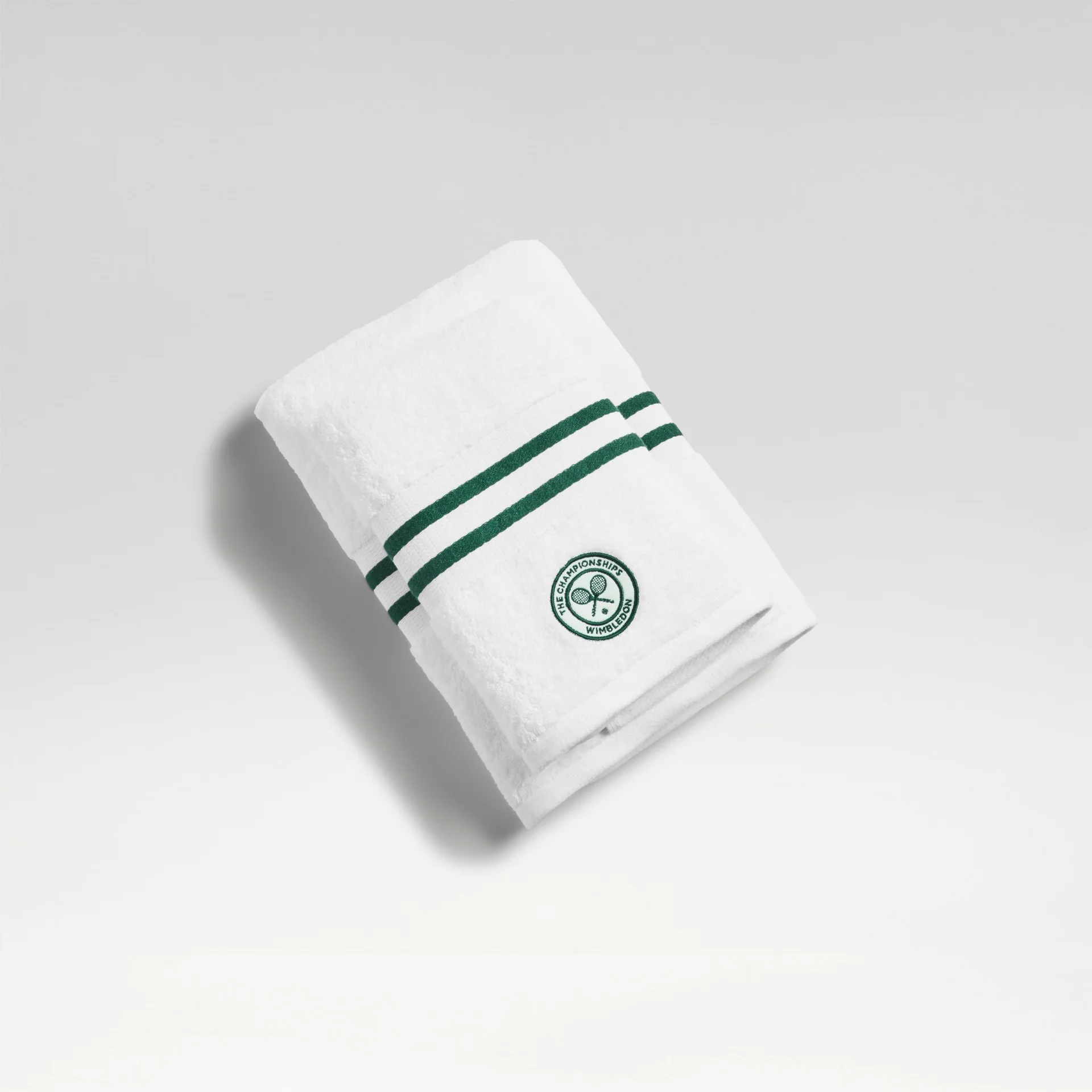 Wimbledon Baseline Stripe Towel Pair - Image 4