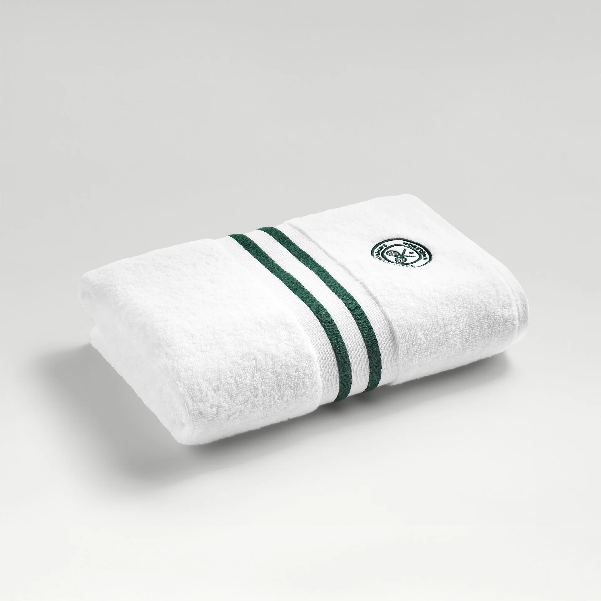 Wimbledon Baseline Stripe Towel Pair - Image 7